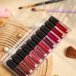 Ronzille liquid matte lipstick set of 10 – waterproof, non-transfer, long-lasting shades