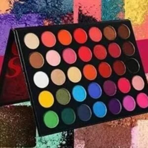 Color Studio eyeshadow palette – showing matte and shimmer shade variety
