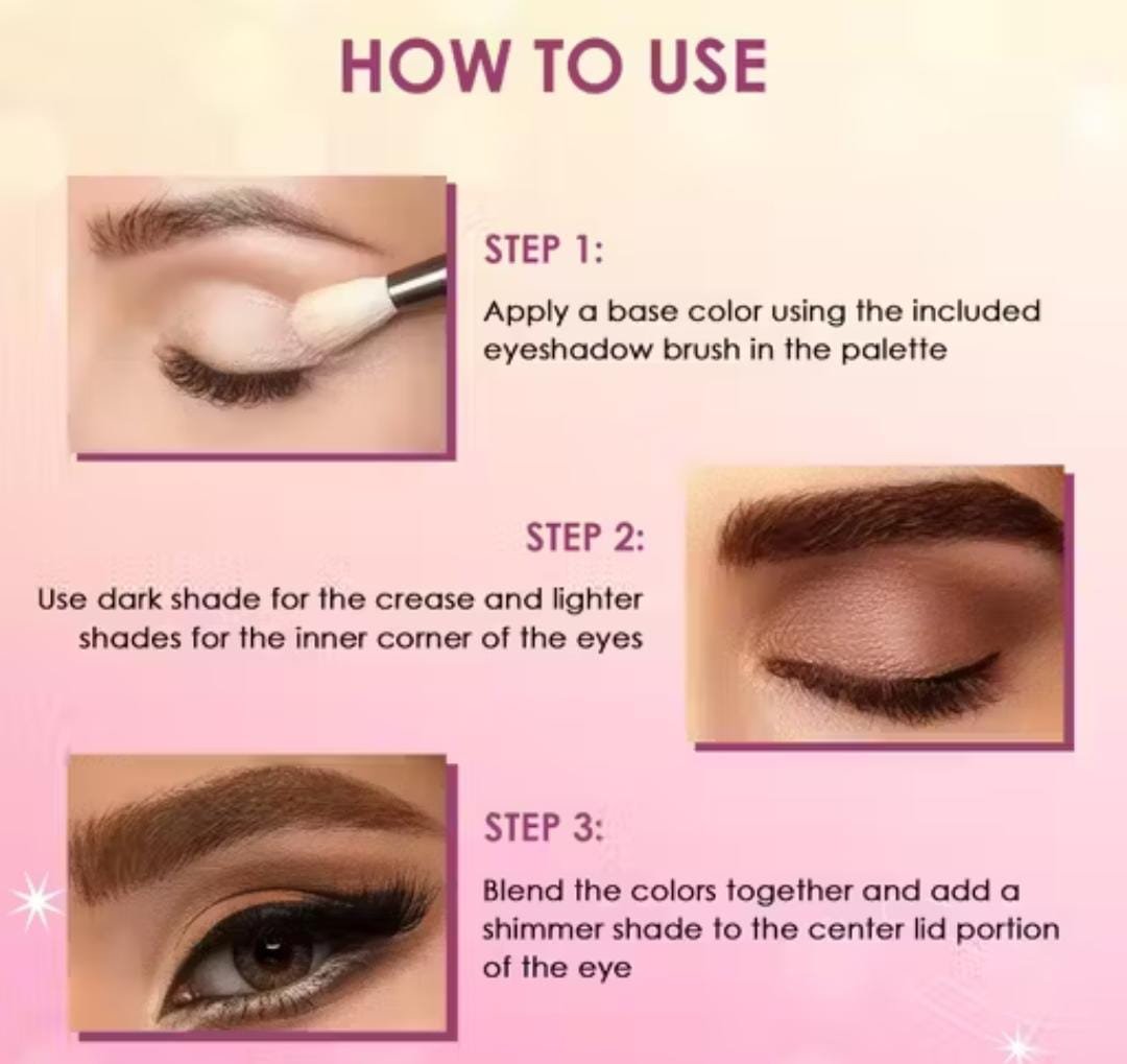 How to use Glam21 Get Smokey eyeshadow palette – blend, layer, and define for smokey eyes