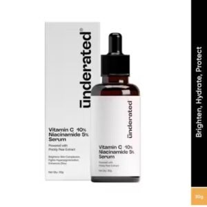 Underated serum benefits – brightens and evens skin tone, reduces signs of aging, antioxidant protection