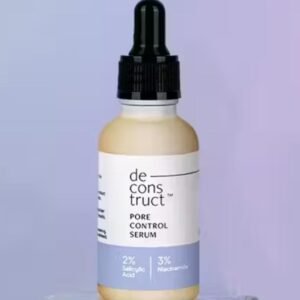 Deconstruct Pore Control serum – 30ml with 2% Salicylic Acid and 3% Niacinamide for acne-prone skin