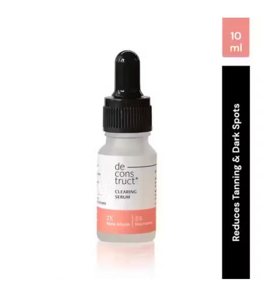 Deconstruct Clearing Serum – 10ml travel-size niacinamide formula for acne mark reduction and skin clarity