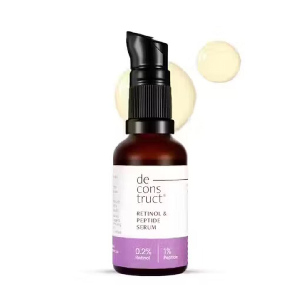 Deconstruct Retinol & Peptide Serum – 30ml gentle night repair formula for anti-aging and skin renewal