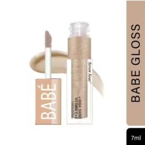 Seven Seas Babe Glittery Lip Gloss – Shade Penny with high shine and non-sticky moisturizing formula
