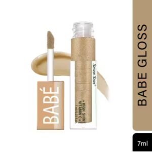 Seven Seas Babe Glittery Lip Gloss – Shade Bronze with high shine and non-sticky moisturizing formula