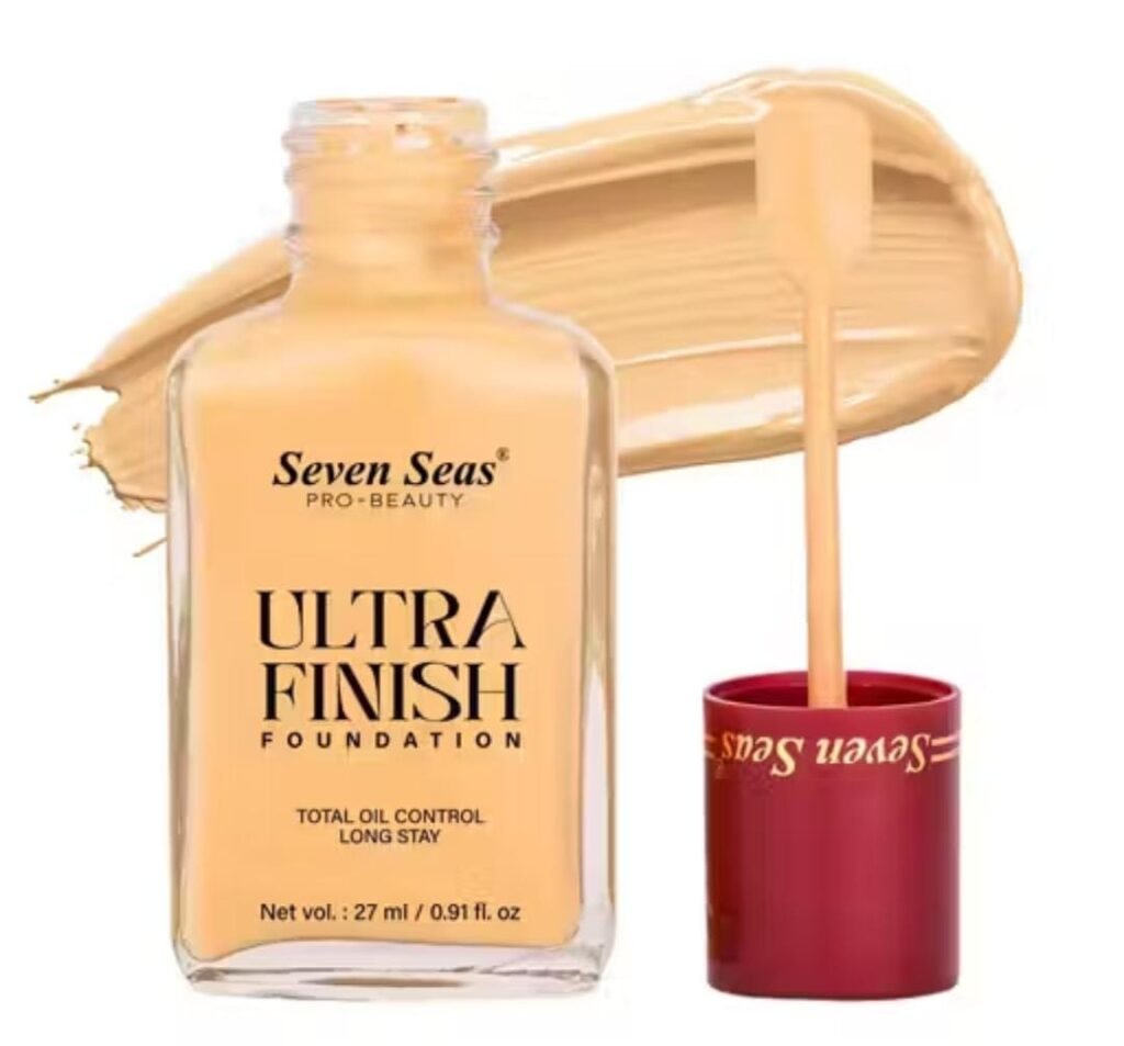 Seven Seas Total Oil Control Foundation – Shade Skin with matte finish and long-wear formula