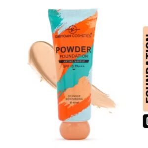 Shryoan Powder Foundation – Shade 04 with creamy full coverage, SPF 15 PA+++, alcohol-free, 16H oil control