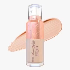 Shryoan High Coverage Foundation | Shade 02 | Matte & Natural Finish | Long-Lasting | Easy Blendable | Suitable for All Skin Types | 50gm