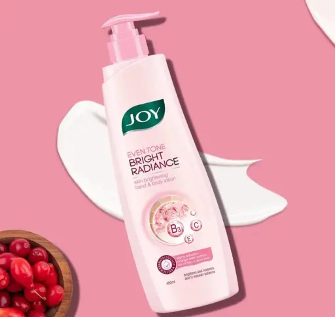 Joy Even Tone Body Lotion | 400ml | Skin Brightening & Moisture Balance with Natural Ingredients