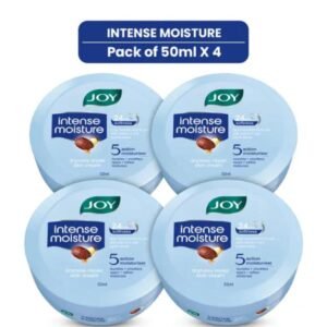 Joy Intense Moisture Complete Dryness Repair Skin Cream | 50ml × Pack of 4 | Deep Nourishment & Softness