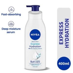 Nivea Express Hydration Body Lotion | 400ml | Deep Moisture Serum & Sea Minerals