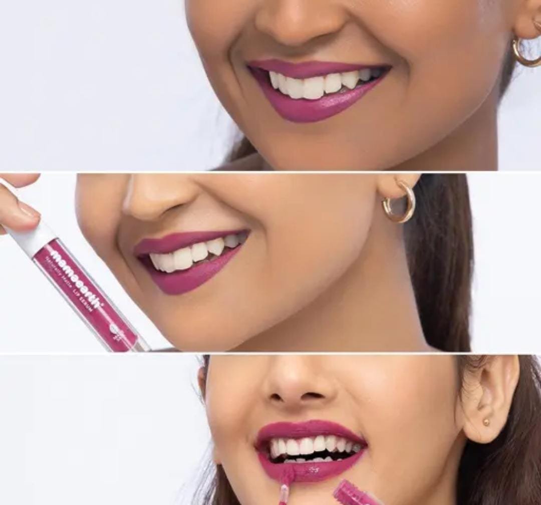 Mamaearth Naturally Matte Lip Serum | Matte Liquid Lipstick | Berrydict Magenta | With Vitamin C & E | 3ml | Up to 12-Hour Stay - Image 4