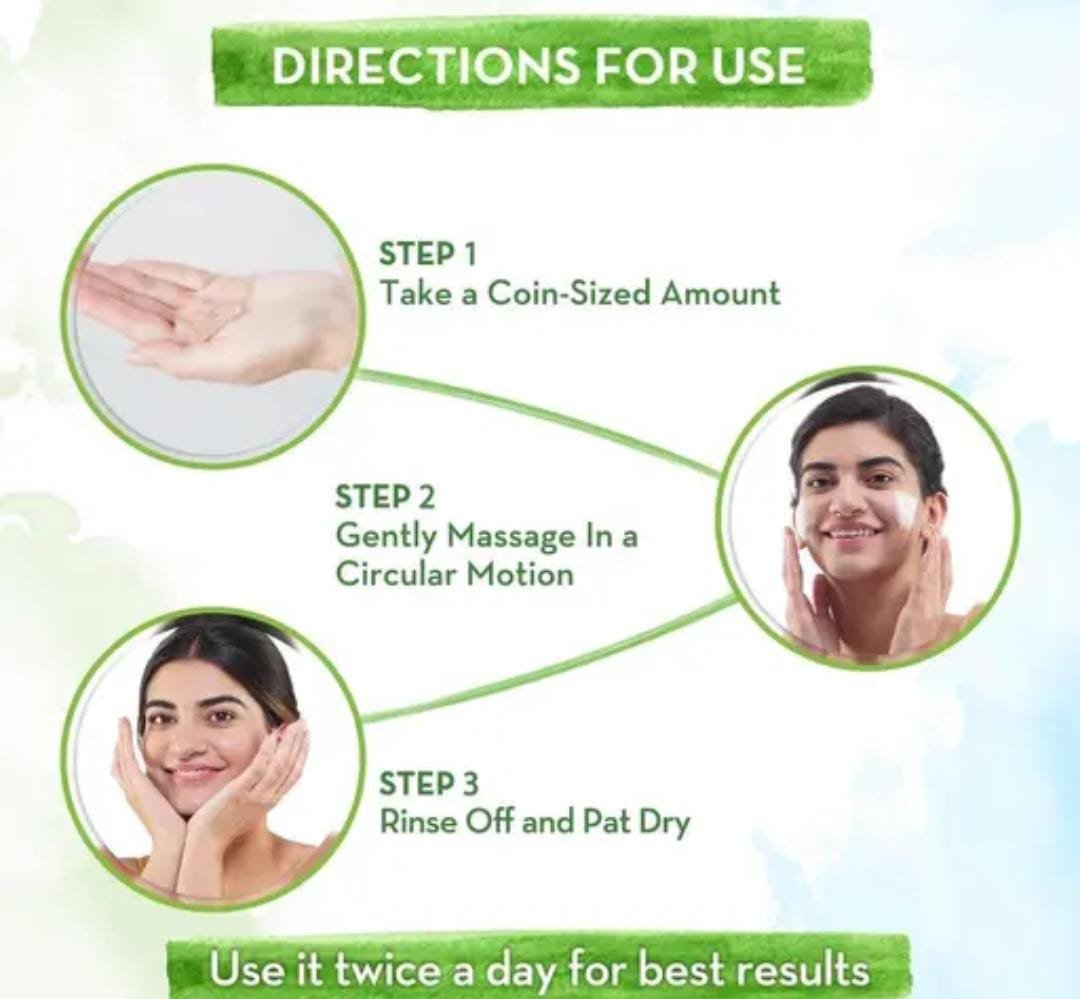 Mamaearth Aloe Gentle Face Wash | With Aloe Vera & Glycerin | For Sensitive, Dry to Normal Skin | 150ml × Pack of 2 - Image 3