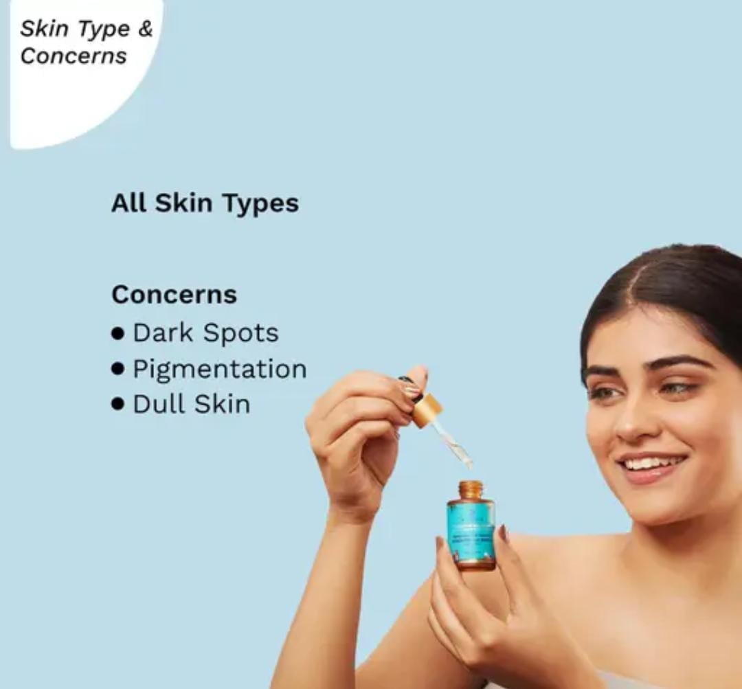 Pilgrim Korean 2% Alpha Arbutin & 3% Vitamin C Brightening Face Serum | 30ml | For Radiant, Even-Toned Skin - Image 2