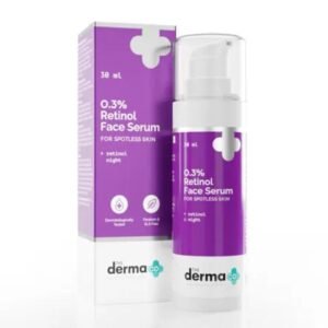 The Derma Co. 0.3% Retinol Serum | 30ml | Anti-Aging, Fine Lines & Wrinkle Care | Dermatologically Tested