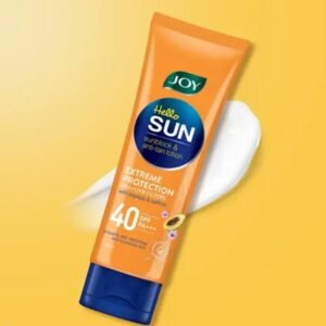 Joy Hello Sun Sunblock & Anti-Tan Lotion Sunscreen SPF 40 PA+++ | 120ml | Broad-Spectrum Protection