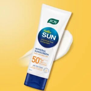 Joy SPF 50 PA++++ Mineral Sunscreen | With Zinc Oxide | Broad-Spectrum Protection | 50ml