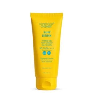 Conscious Chemist Hybrid Sunscreen SPF 50 PA++++ | Gel Sunscreen with Ceramide | For Dry Skin | Broad-Spectrum Protection | 50g