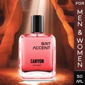 Brit Accent Canyon Eau de Toilette | Long-Lasting Premium Fragrance | Specially Curated Unisex Perfume | 50ml
