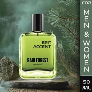 Brit Accent Rainforest Eau de Toilette | Long-Lasting Premium Fragrance | Specially Curated Unisex Perfume | 50ml