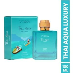 Vokka Thai Aqua Eau de Parfum | 100ml | Unisex Luxury Long-Lasting Aqua Perfume | For Men & Women