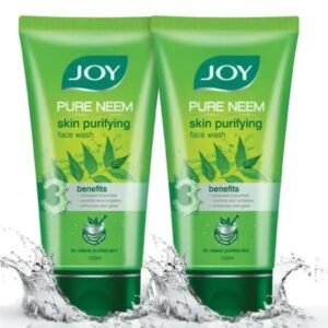 Joy Neem Purifying Face Wash | Pack of 2 × 150ml | Gentle Cleanser with Neem Extracts | For Men & Women