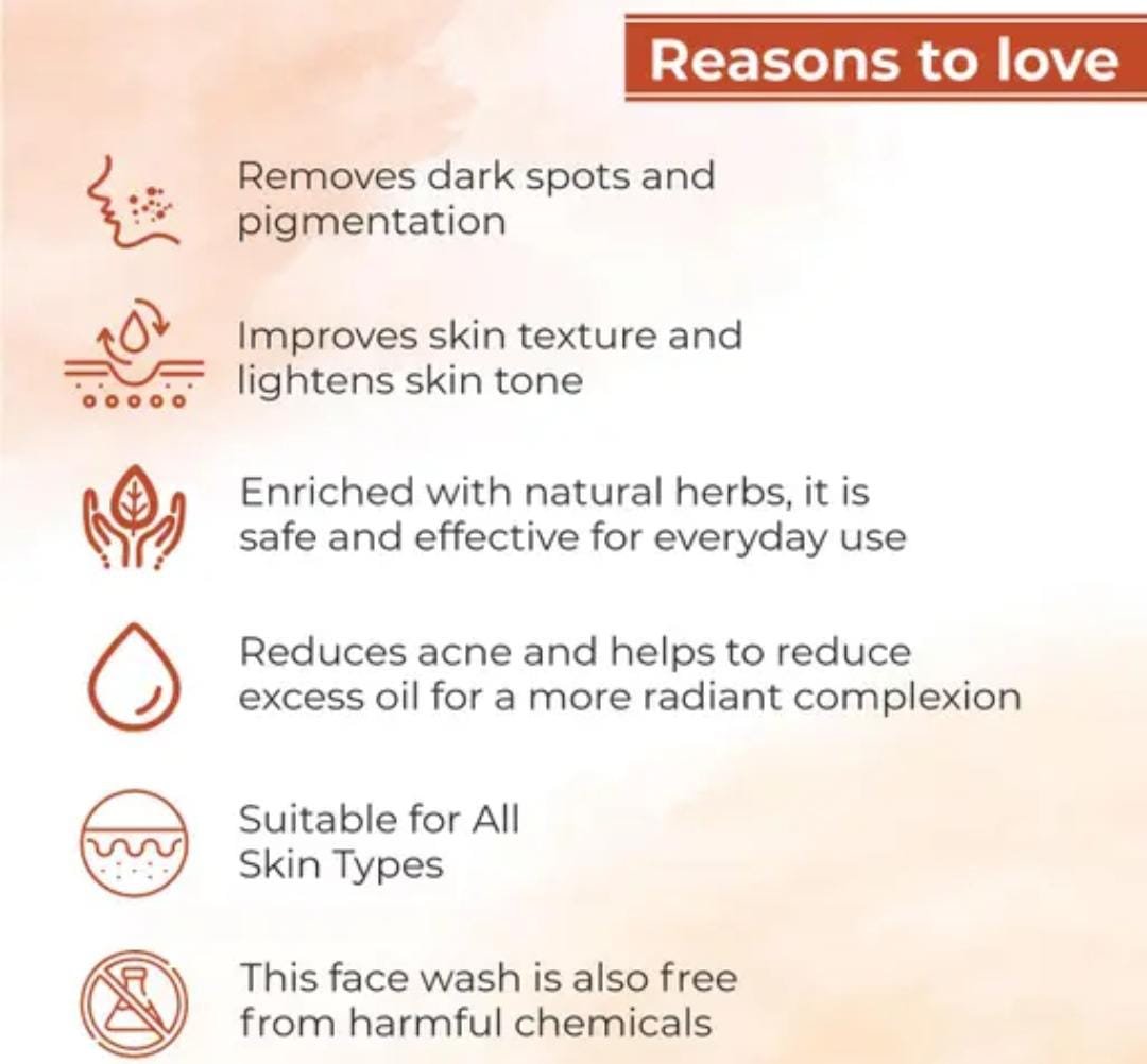 Globus Naturals Kesar Chandan Skin Lightening & Tan Removal Face Wash | Pack of 3 × 75g | Ayurvedic Formula | For Natural Glow & Spotless Skin - Image 3