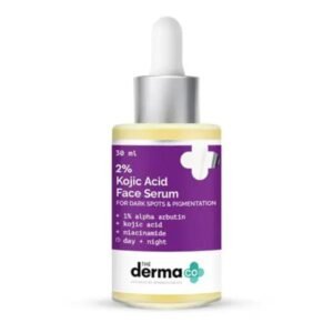 The Derma Co. 2% Kojic Acid Face Serum with 1% Alpha Arbutin & Niacinamide | 30ml | For Dark Spots, Pigmentation & Uneven Skin Tone