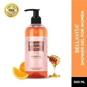 Bella Vita Luxury Glam Women Body Wash | 500ml | Luxury Collection Shower Gel with Aloe Vera