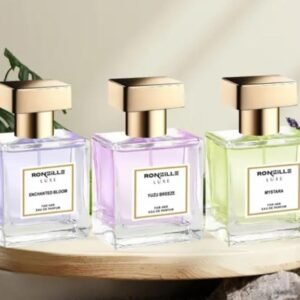 Ronzille Luxe Eau de Parfum Combo | Pack of 3 × 30ml | Enchanted Bloom, Mystara & Yuzu Breeze | Long-Lasting Floral Fragrance for Women