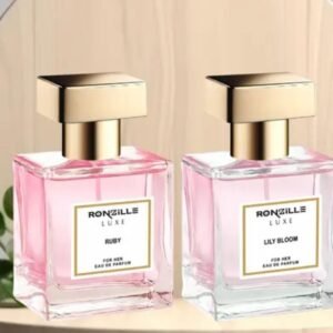 Ronzille Luxe Eau de Parfum Combo | Pack of 2 × 30ml | Ruby & Lily Bloom | Long-Lasting Floral Fragrance for Women