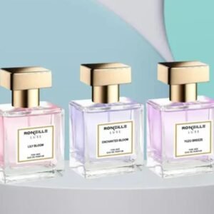 Ronzille Luxe Eau de Parfum Combo | Pack of 3 × 30ml | Lily Bloom, Enchanted Bloom & Yuzu Breeze | Long-Lasting Floral Fragrance for Women