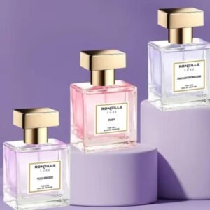Ronzille Luxe Eau de Parfum Combo | Pack of 3 × 30ml | Yuzu Breeze, Ruby & Enchanted Bloom | Long-Lasting Floral Fragrance for Women