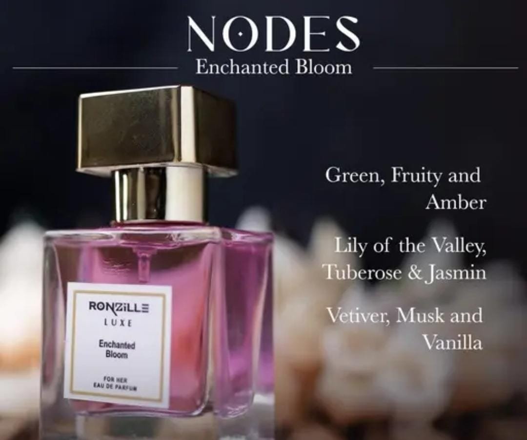 Ronzille Luxe Eau de Parfum | Enchanted Bloom | Floral Fragrance for Women | 30ml | Long-Lasting - Image 3