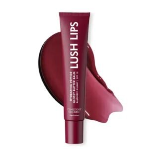 Conscious Chemist Peptide Lip Balm SPF 15 | Raspberry Gummy | 24hr Hydration & Moisturizing | For Dark & Pigmented Lips | Sun Protection & Barrier Repair | 15g | Burgundy