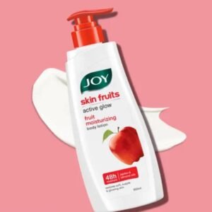 Joy Skin Fruits Lightweight Body Lotion | With Almond Oil & Jojoba Oil | Summer Hydration & Radiance | For Men & Women | 600ml