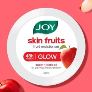 Joy Skin Fruits Fruit Moisturizer | 48H Moisture Glow Formula | With Apple & Jojoba Oil | For Glowing & Moisturized Skin | 500ml