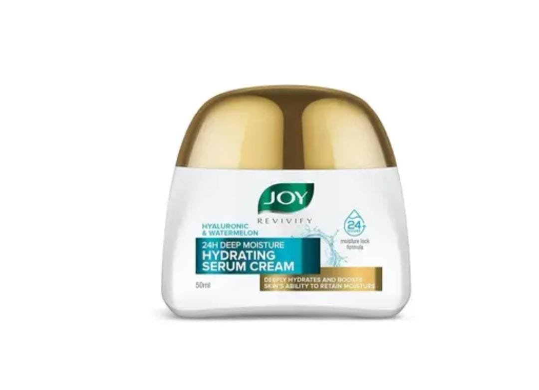 Joy Hyaluronic & Watermelon 24H Deep Moisture Hydrating Serum Cream | Lightweight Glow Formula | 50ml - Image 2