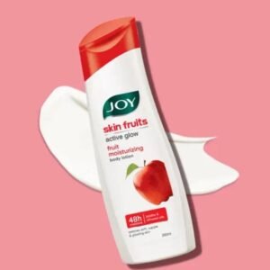 Joy Skin Fruits Active Glow Fruit Moisturizing Body Lotion | 48H Moisture | With Jojoba & Almond Oil | Restores Soft, Supple & Glowing Skin | 300ml
