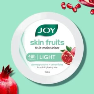 Joy Skin Fruits Fruit Moisturizer | 48H Moisture Light Formula | With Pomegranate + Ceramide | For Soft & Glowing Skin | 150ml