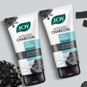 Joy Charcoal Face Wash | Deep Detox with Niacinamide | For Normal to Oily Skin | 150ml × 2 Pack