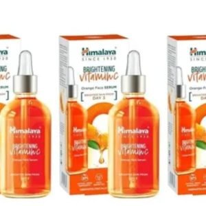 Himalaya Brightening Vitamin C Orange Face Serum | With Vitamin C, Orange & Vitamin E | 30ml × 3 Pack