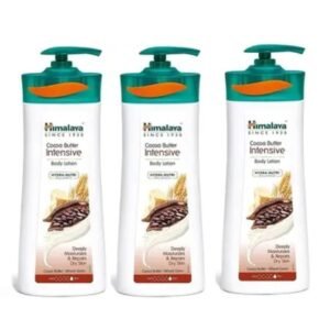 Himalaya Cocoa Butter Intensive Body Lotion | Deep Nourishment & Moisture Lock | 400ml × 3 Pack
