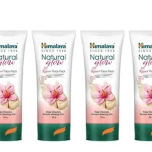 Himalaya Natural Glow Kesar Face Pack | Brightening & Skin Purification | 50g × 4 Pack