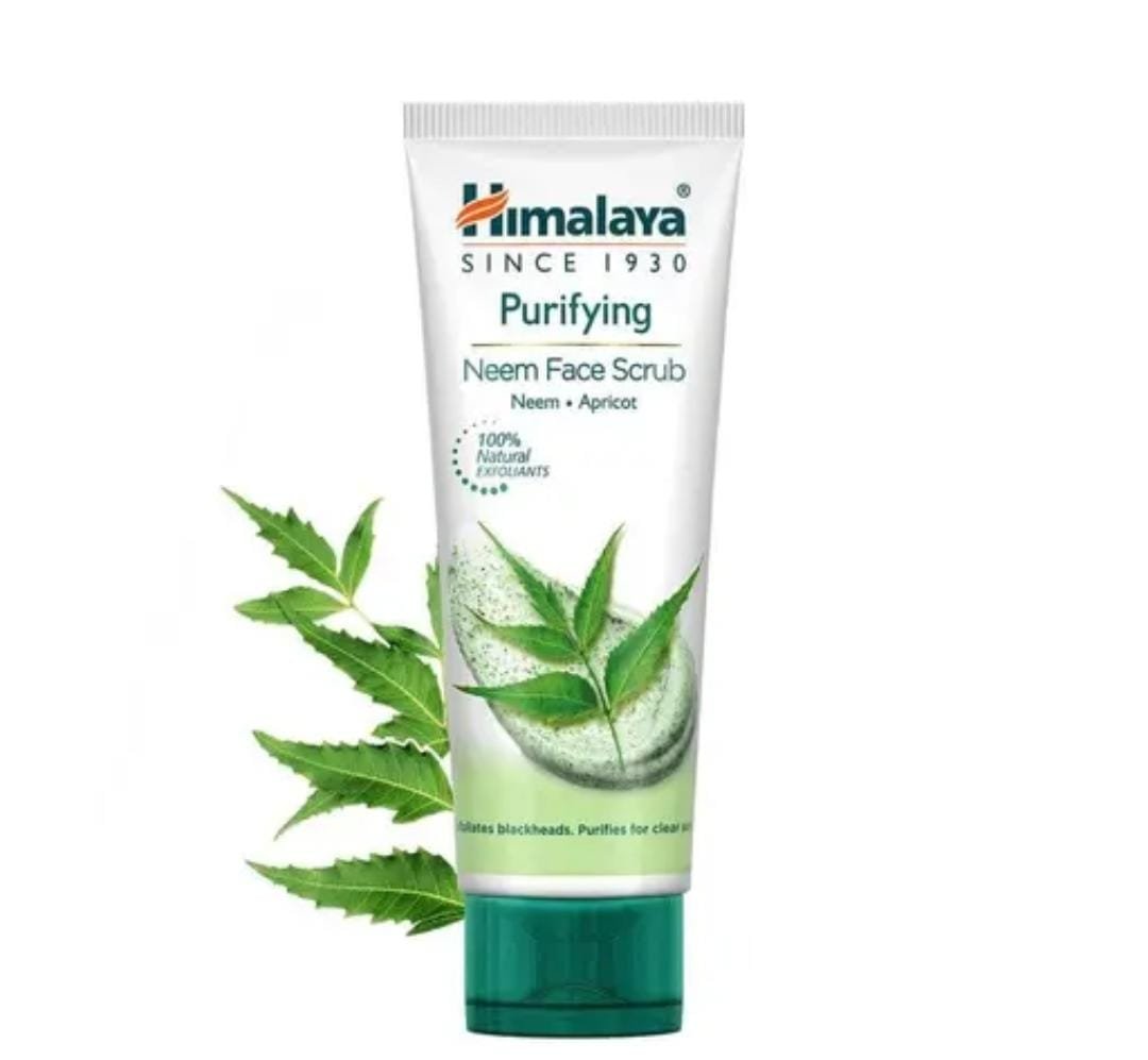 Himalaya Purifying Neem Face Wash (100ml) & Purifying Neem Face Scrub (100g) | Pimple Prevention & Deep Cleansing Combo - Image 4