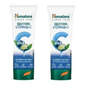Himalaya Brightening Vitamin C Blueberry Face Wash | Antioxidant Glow & Refreshing Cleanse | 100ml × 2 Pack