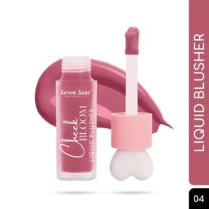 Seven Seas Cheek Bloom Liquid Blusher & Lip Gloss | Natural Blush | 5g | Dual-Use Tint