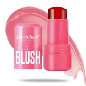 Seven Seas Jelly Blush Tint | Jelly Texture | Long-Lasting | Mess-Free Stick | Splash Berry | 5g