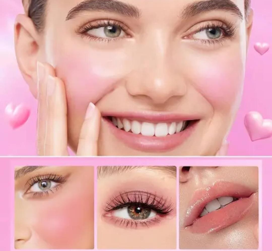 Seven Seas Jelly Blush Tint | Jelly Texture | Long-Lasting | Mess-Free Stick | Splash Berry | 5g - Image 2