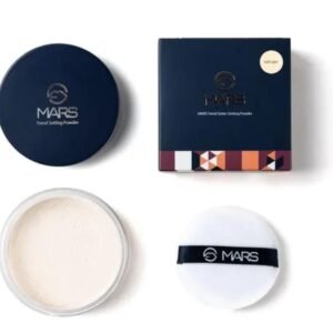 Mars High Definition (HD) Ultra Fine Matte Loose Powder Compact | Soft Light | 8g